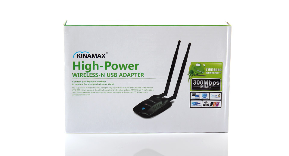 kinamax high power wireless g usb adapter driver download